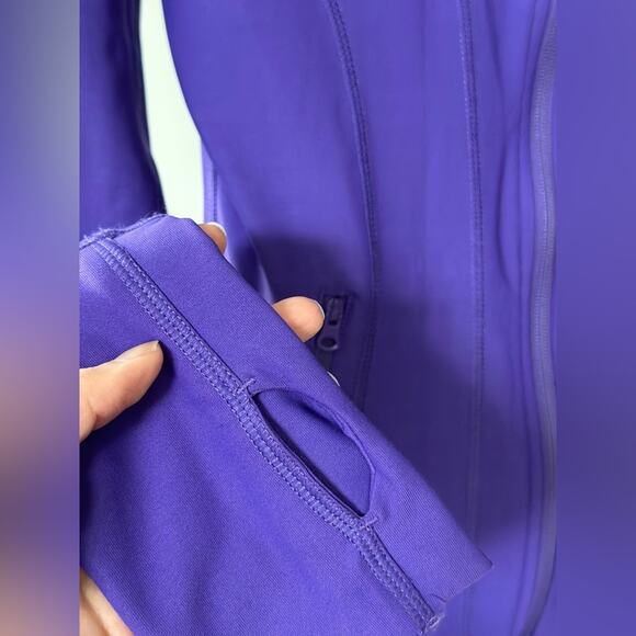 90 degree purple mesh zip up active wear jacket size small - Picture 4 of 10